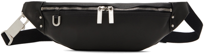 Rick Owens Black Marsupio Geo Pouch In 09 Black