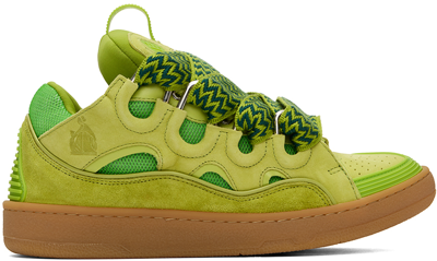 Lanvin Sneakers Skate In 402 Green 2