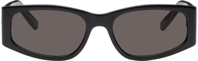 Saint Laurent Black Sl 329 Sunglasses In Black-black-black