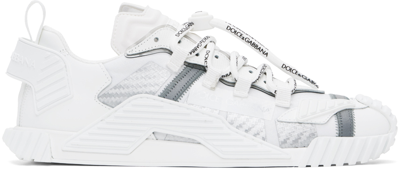 Dolce & Gabbana Mixed-material Ns1 Trainers In White