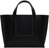 RICK OWENS BLACK MINI SHOPPER TOTE