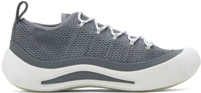 At.kollektive Grey Nina Christen Edition Cluster X Trainers In Steel Grey/bright Wh