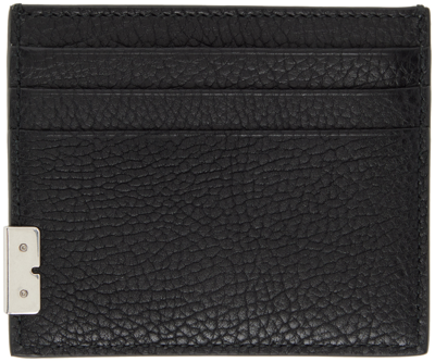 Burberry Black Tall B Cut Card Holder