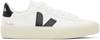 VEJA WHITE CAMPO CHROMEFREE LEATHER SNEAKERS