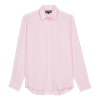 Vilebrequin Men's Long-sleeve Linen Shirt In Pink