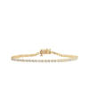 Lab Grown Diamonds Silver 0.51 Ct. Tw. Lab Grown Diamond Bracelet