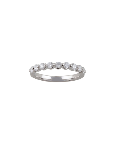 Lab Grown Diamonds 14k 0.50 Ct. Tw. Lab Grown Diamond Ring In Metallic