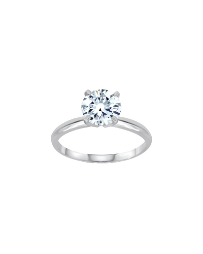 Lab Grown Diamonds 14k 1.00 Ct. Tw. Lab Grown Diamond Ring 1 In Metallic