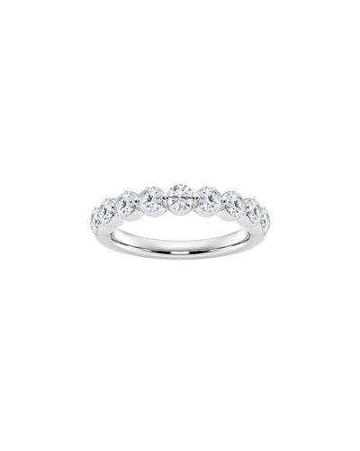 Lab Grown Diamonds 14k 1.01 Ct. Tw. Lab Grown Diamond Ring In Metallic