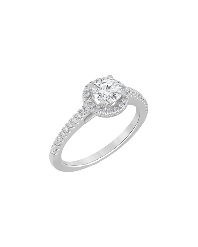 Lab Grown Diamonds 14k 1.01 Ct. Tw. Lab Grown Diamond Ring In Metallic