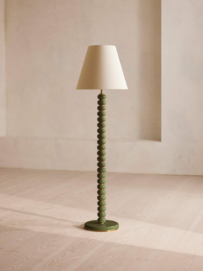 Soho Home Greyson Floor Lamp In Gray