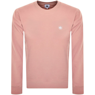 Pretty Green Cascade Logo Sweatshirt Pink