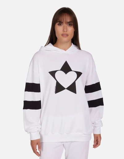 Lauren Moshi Breezy Love Star In White/black
