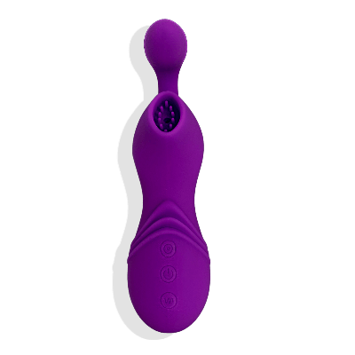 V For Vibes Clitoral Suction Toy And G-spot Vibrator Persephone In White