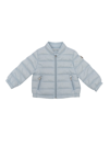 Moncler Baby Acorus Light Blue Down Jacket In Light Blue