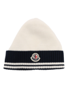 MONCLER BABY BEANIE WITH LOGO