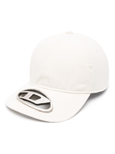 Diesel C-beast-a1 Baseball Hat In White