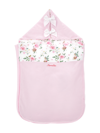 Monnalisa Sleeping Bag With Hood In Rosa Fairy Tale