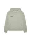 PANGAIA DNA HOODIE — MOSS GREEN L