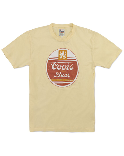 American Needle T-shirt In Yellow