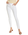 7 FOR ALL MANKIND 7 FOR ALL MANKIND LUXE WHITE HIGH-RISE ANKLE SKINNY JEAN