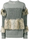 STELLA MCCARTNEY Fur free knitted jumper,SPECIALISTCLEANING
