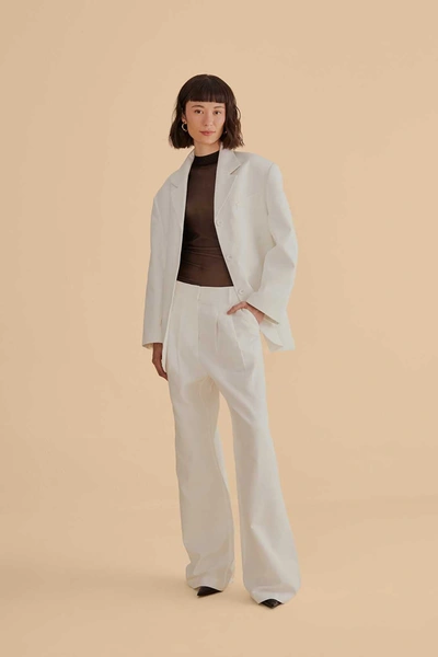 Farm Rio Off-white Wide Pants