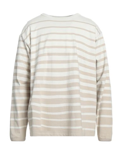 Levi's Made & Crafted Man T-shirt Beige Size M Cotton