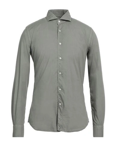 Xacus Man Shirt Sage Green Size 15 ¾ Cotton