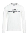 Aeronautica Militare Man T-shirt White Size Xxl Cotton