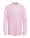 Markup Man Shirt Pink Size 3xl Linen