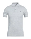 Calvin Klein Man Polo Shirt Light Grey Size Xs Cotton
