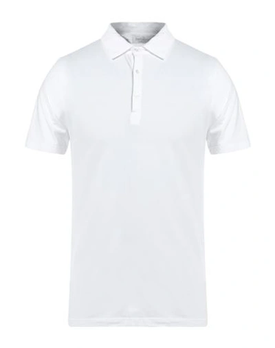 Bellwood Man Polo Shirt White Size 36 Cotton