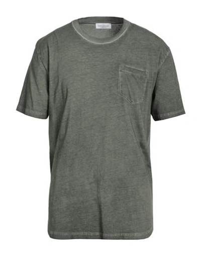Bellwood Man T-shirt Military Green Size 44 Cotton