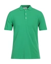 Bellwood Man Polo Shirt Green Size 44 Cotton