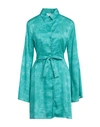 Gaelle Paris Gaëlle Paris Woman Mini Dress Green Size 6 Polyester In Green