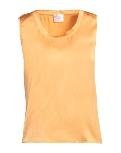 Anonyme Designers Woman Top Apricot Size M Viscose, Elastane In Orange