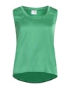 Anonyme Designers Woman Top Emerald Green Size L Viscose, Elastane In Green