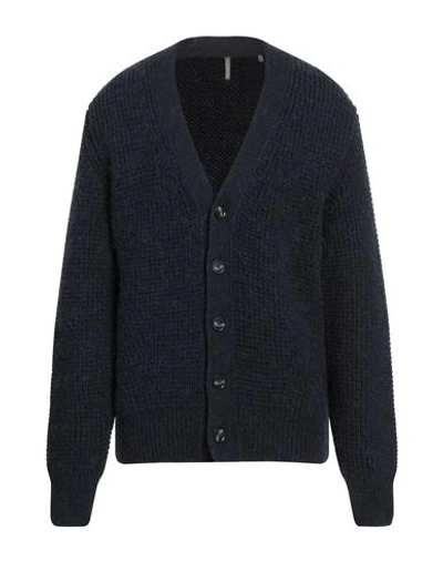 Sunflower Man Cardigan Midnight Blue Size Xl Baby Alpaca Wool, Merino Wool