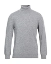 Cruciani Man Turtleneck Grey Size 48 Cashmere