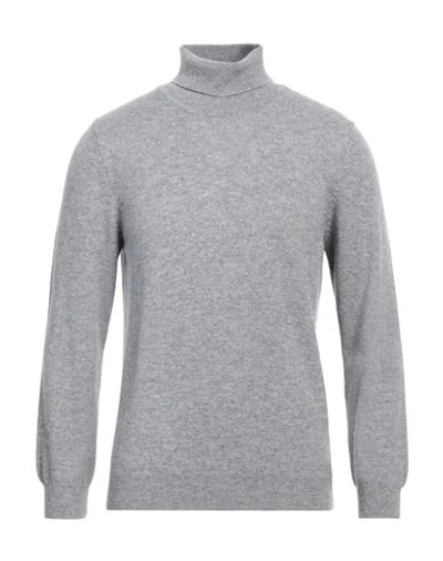 Cruciani Man Turtleneck Grey Size 48 Cashmere