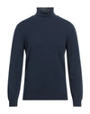 Cruciani Man Turtleneck Midnight Blue Size 48 Cashmere