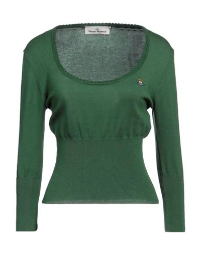 Vivienne Westwood Woman Sweater Green Size M Cotton