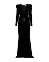 Alessandra Rich Silk Dress In Black