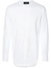 DSQUARED2 DSQUARED2 SHIRT DETAIL TOP - WHITE,S71GD0586S2242712104306