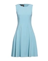 Boutique Moschino Woman Midi Dress Turquoise Size 4 Polyester, Elastane In Blue