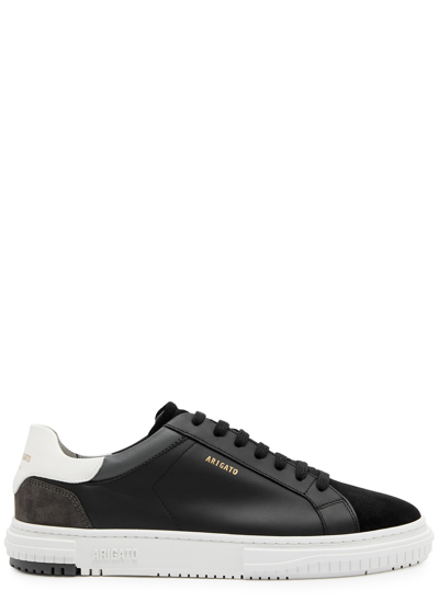 Axel Arigato Atlas Panelled Leather Sneakers In Black