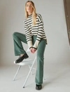 Lucky Brand Stevie High Waist Flare Jeans In Multi