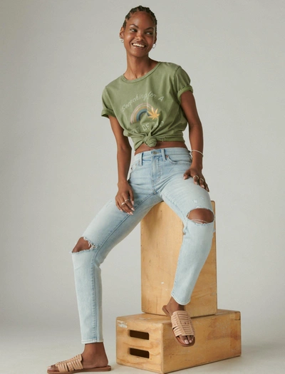 Lucky Brand Women's Mid Rise Ava Skinny In Multi