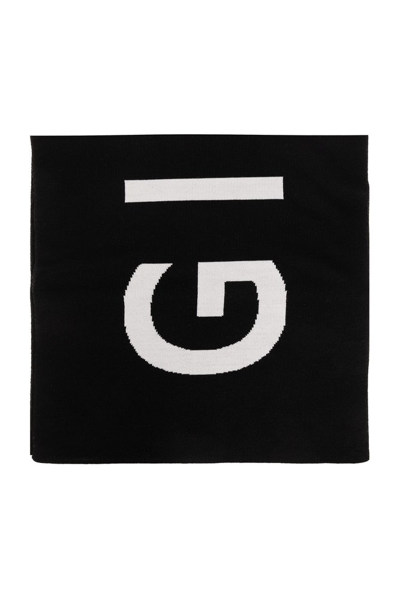 Givenchy Logo Intarsia In Black
